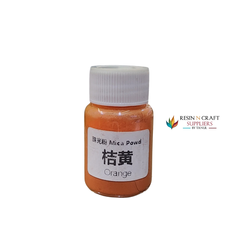 Orange Red Mica Powder (10 Gram)