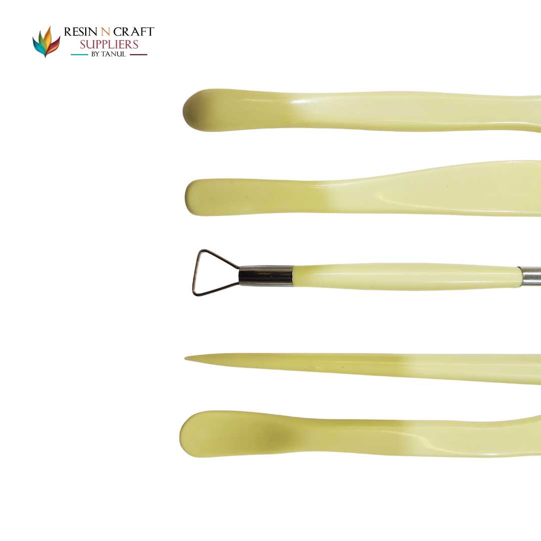 Modeling tool yellow 5 pcs set (RHBR22 - 44)