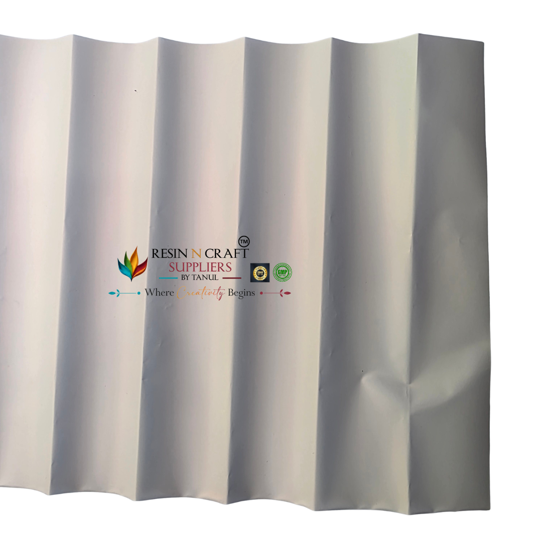 White Silver Opal / Holographic Art Sheet