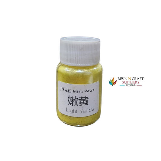 Light Yellow Mica Powder (10 Gram)