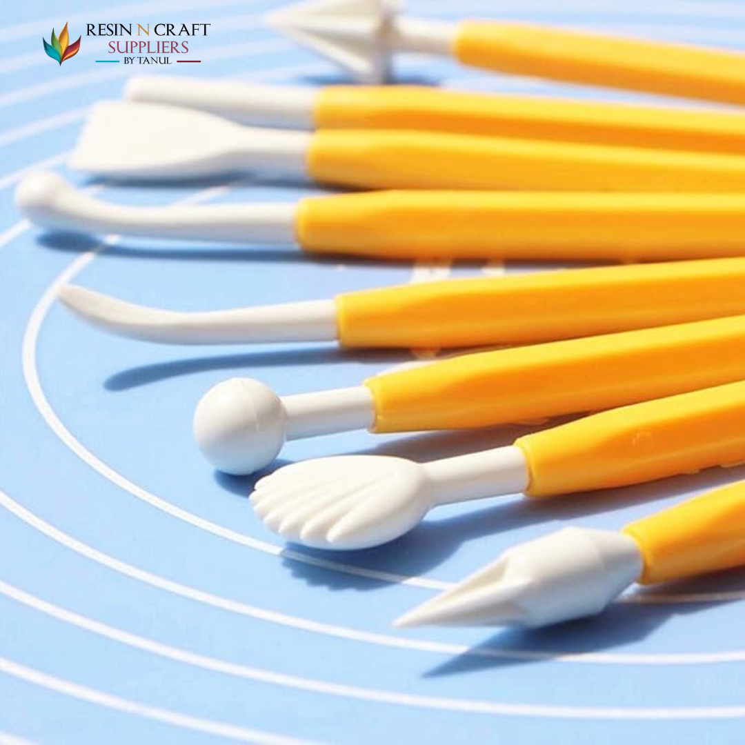 9Pcs set clay modelling tool set (RHBR22 - 48)