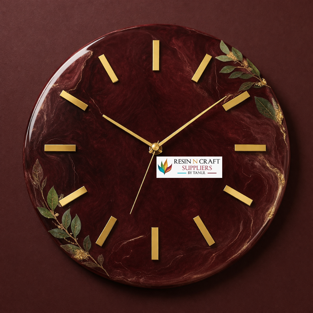 Acrylic clock Number Sticks (GOLD)