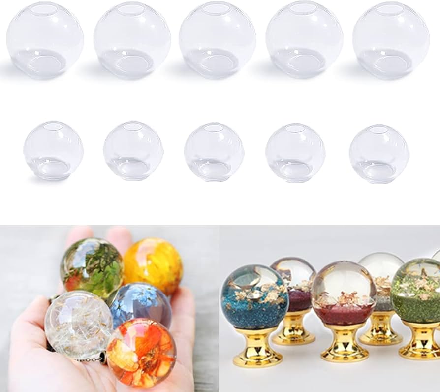 34Mm X 33Mm Ball & Candle Mould (RSM0036)