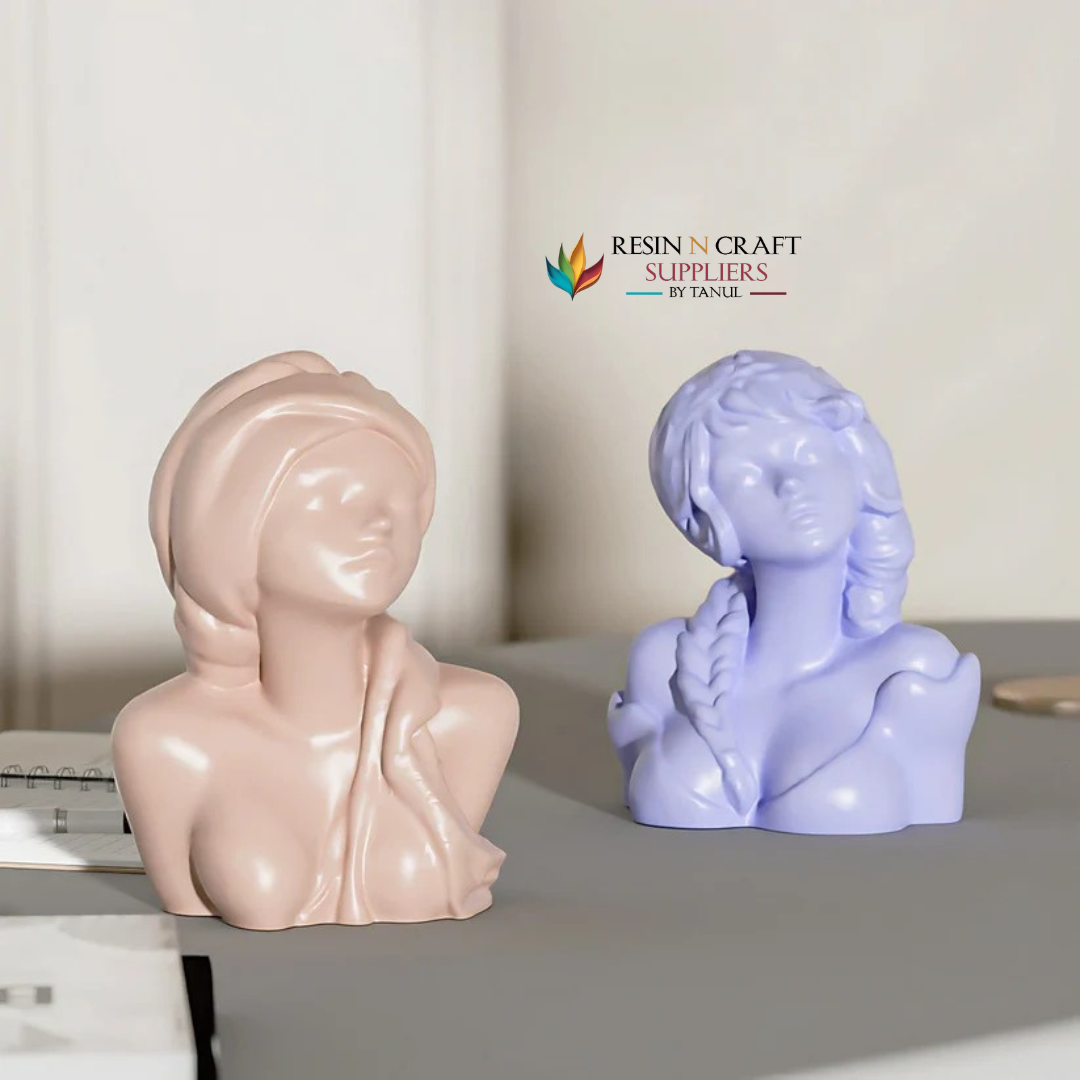 Turban Girl Statue Mould