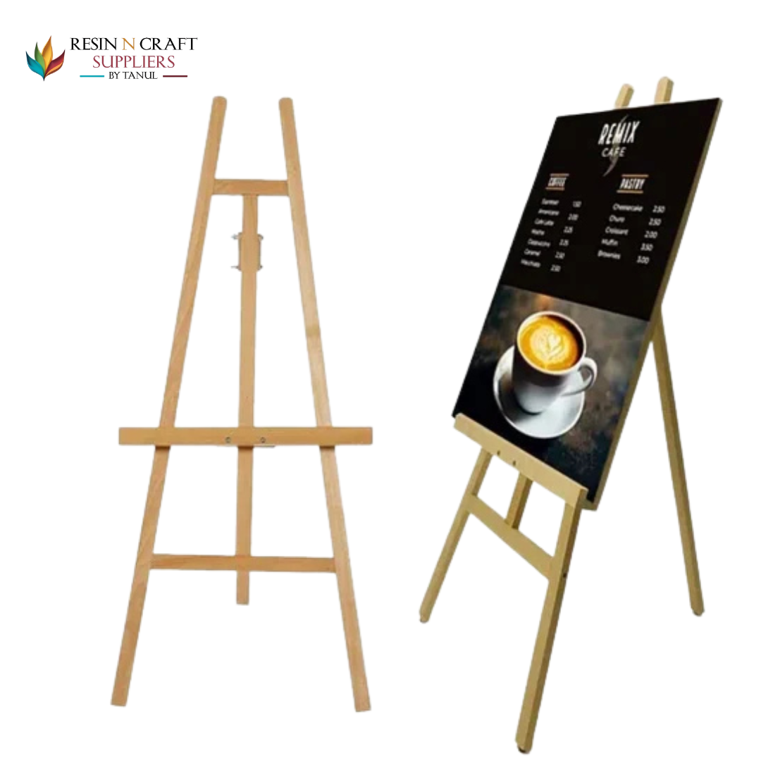03 feet (36") Wooden Easel Stand with Thread Holder (Premium Quality)