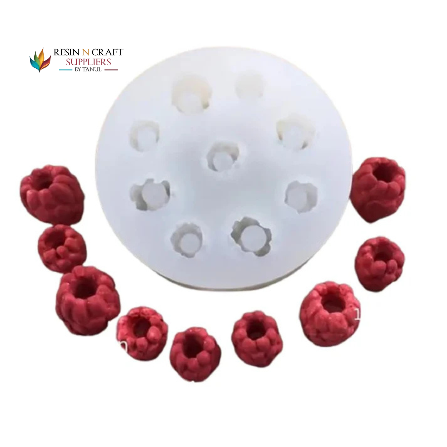 Raspberry 9C Mould For Cndle RCFM220