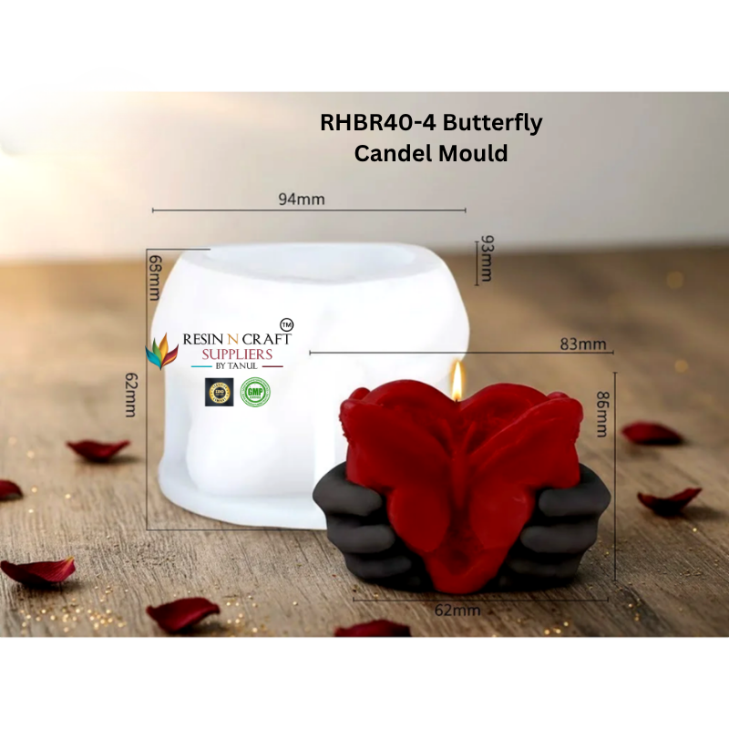 Craft Butterfly Candle Mold β RHBR40-4