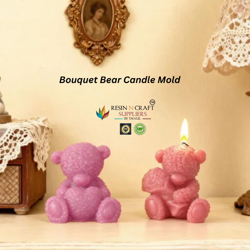 Bouquet Bear Candle Mold RDI-RRM-0444M