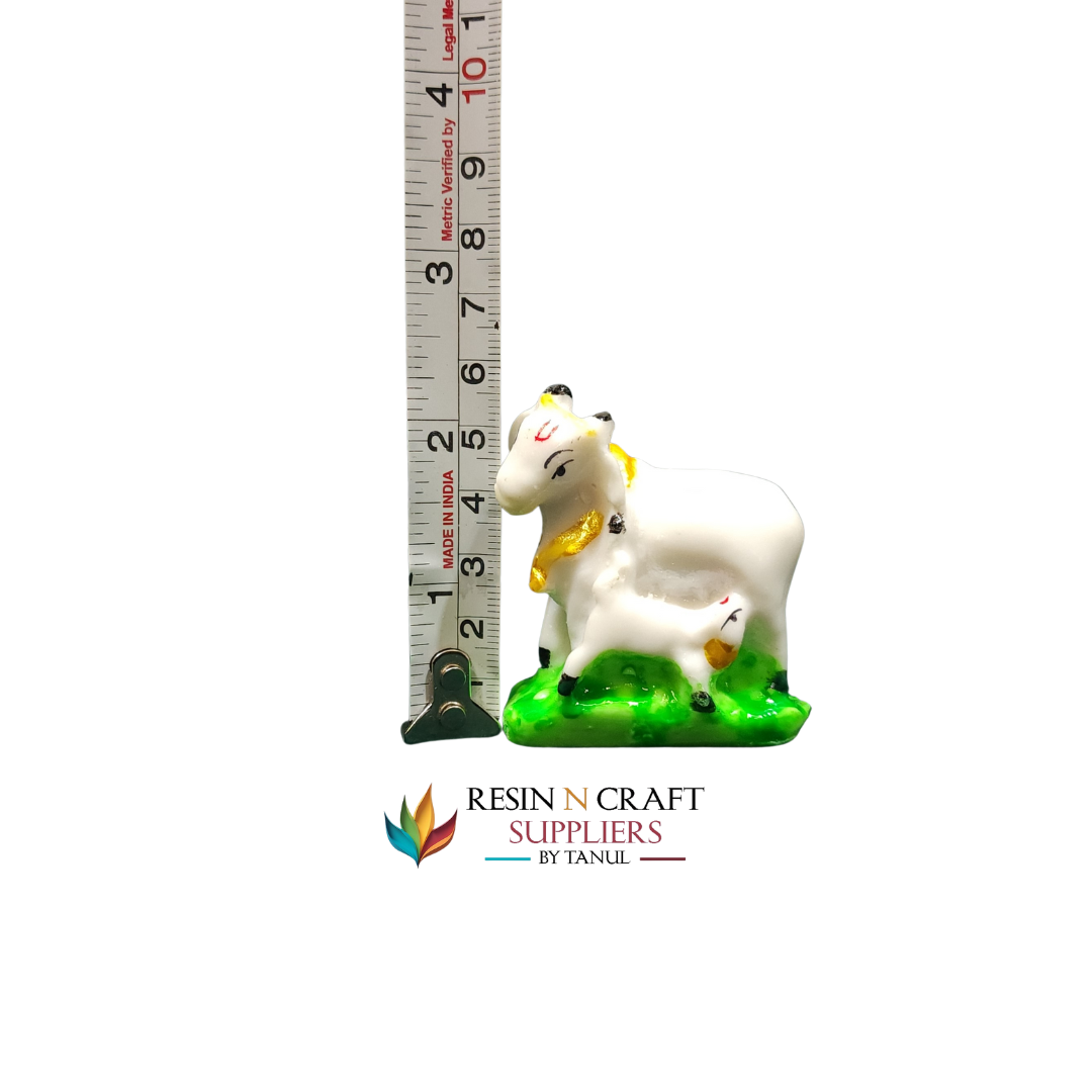 Miniature Cow and Calf Idol (Gau Mata)