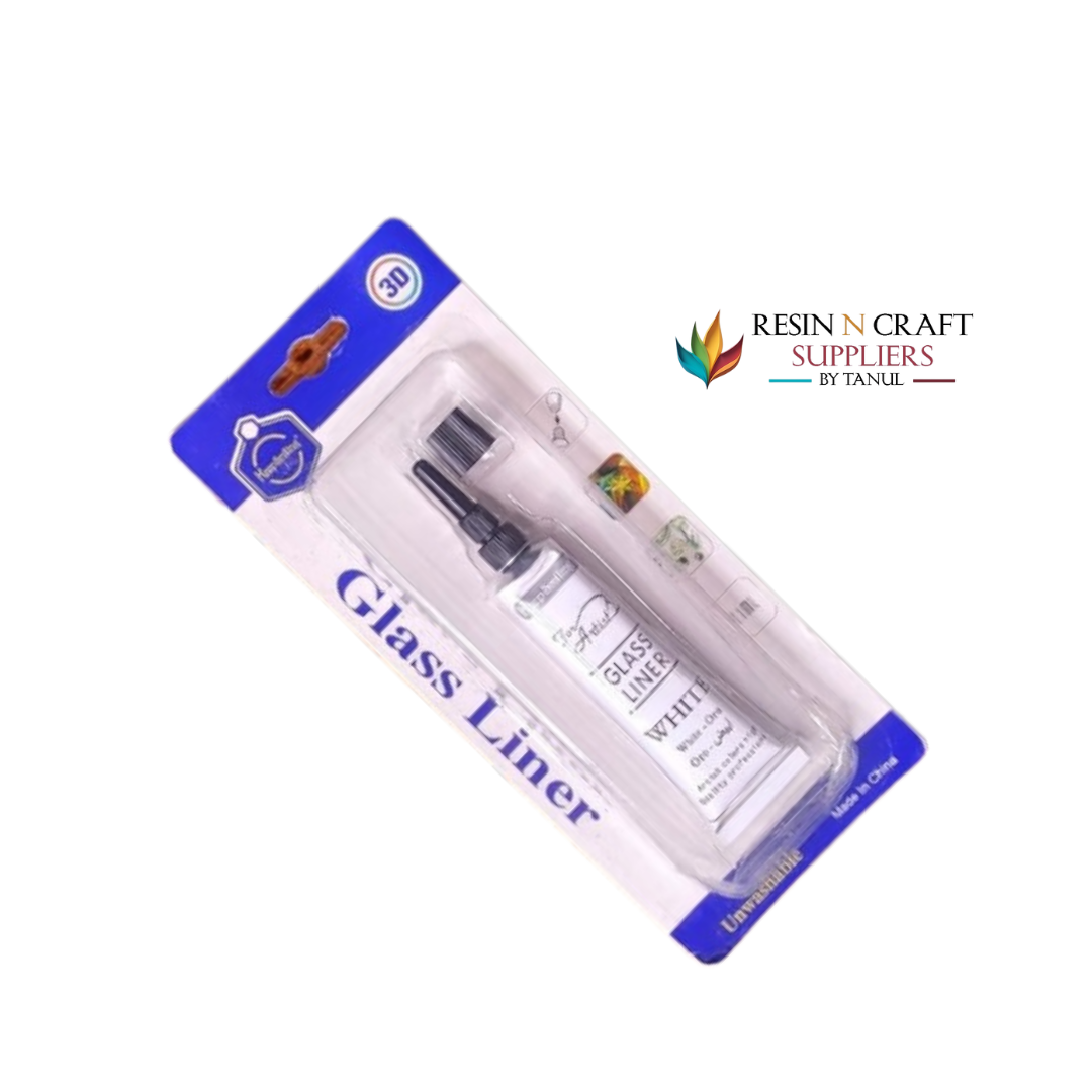3D Glass Liner β Unwashable White