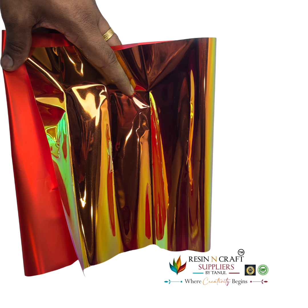 Ruby Red Opal / Holographic Art Sheet – Ruby Red