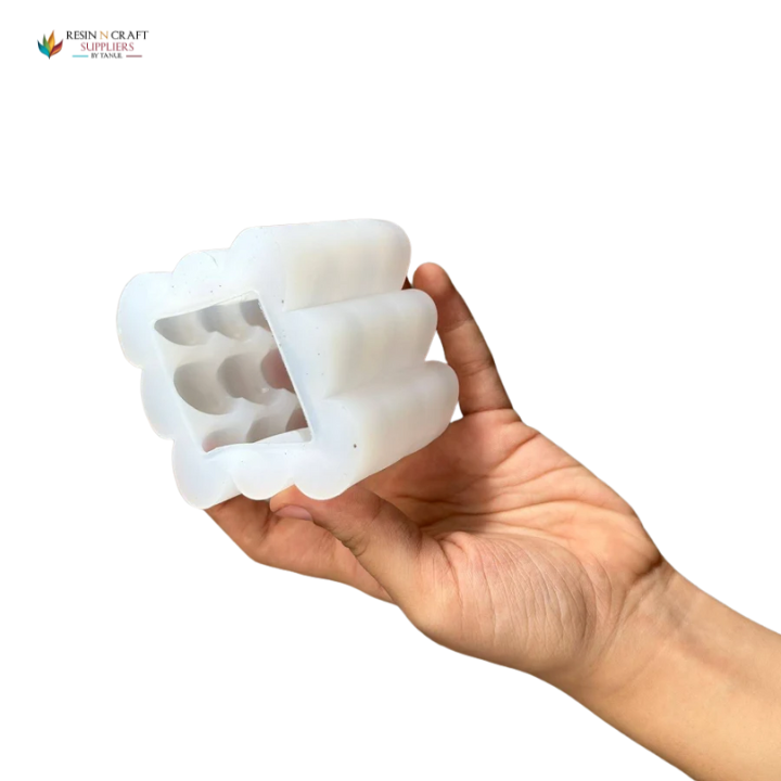 RSM0595 /0658 Love Rubik'S Cube Candle Mould