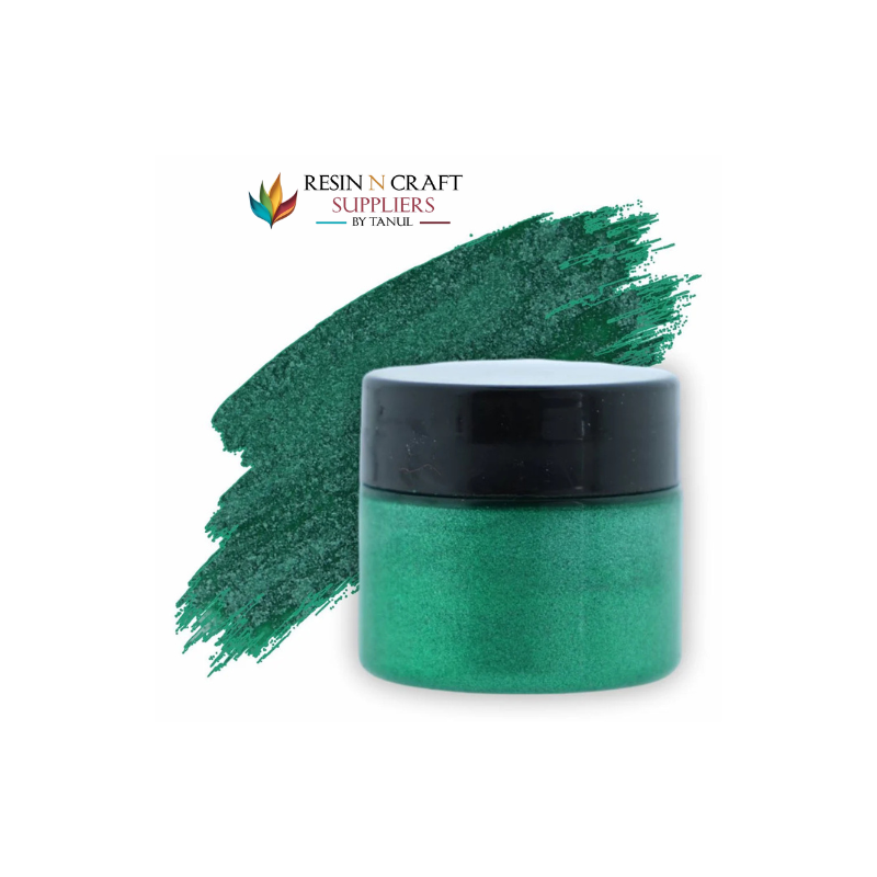 Dark Green Metallic Pigment 20 grms