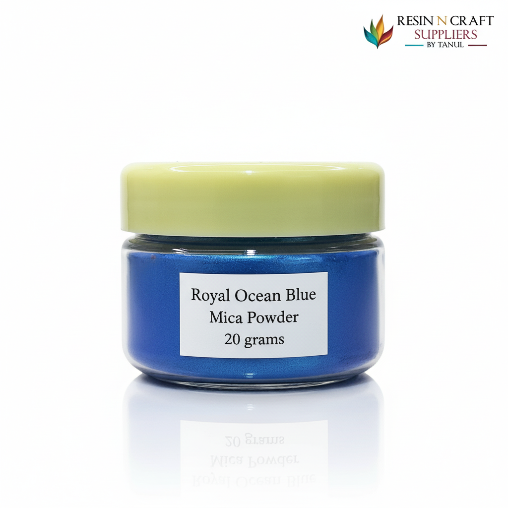 Royal Ocean Blue Mica powder 20 grms pack