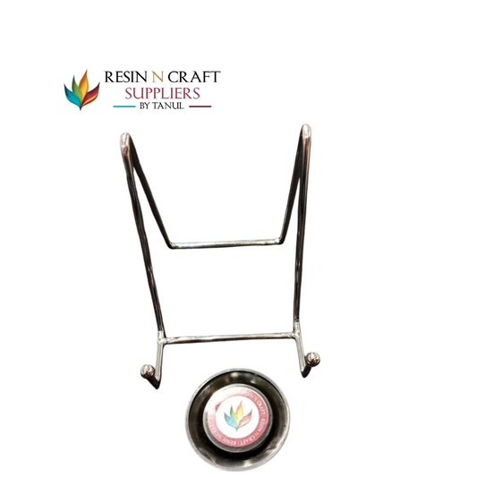 04 X 04 Wire Metal Stand Silver