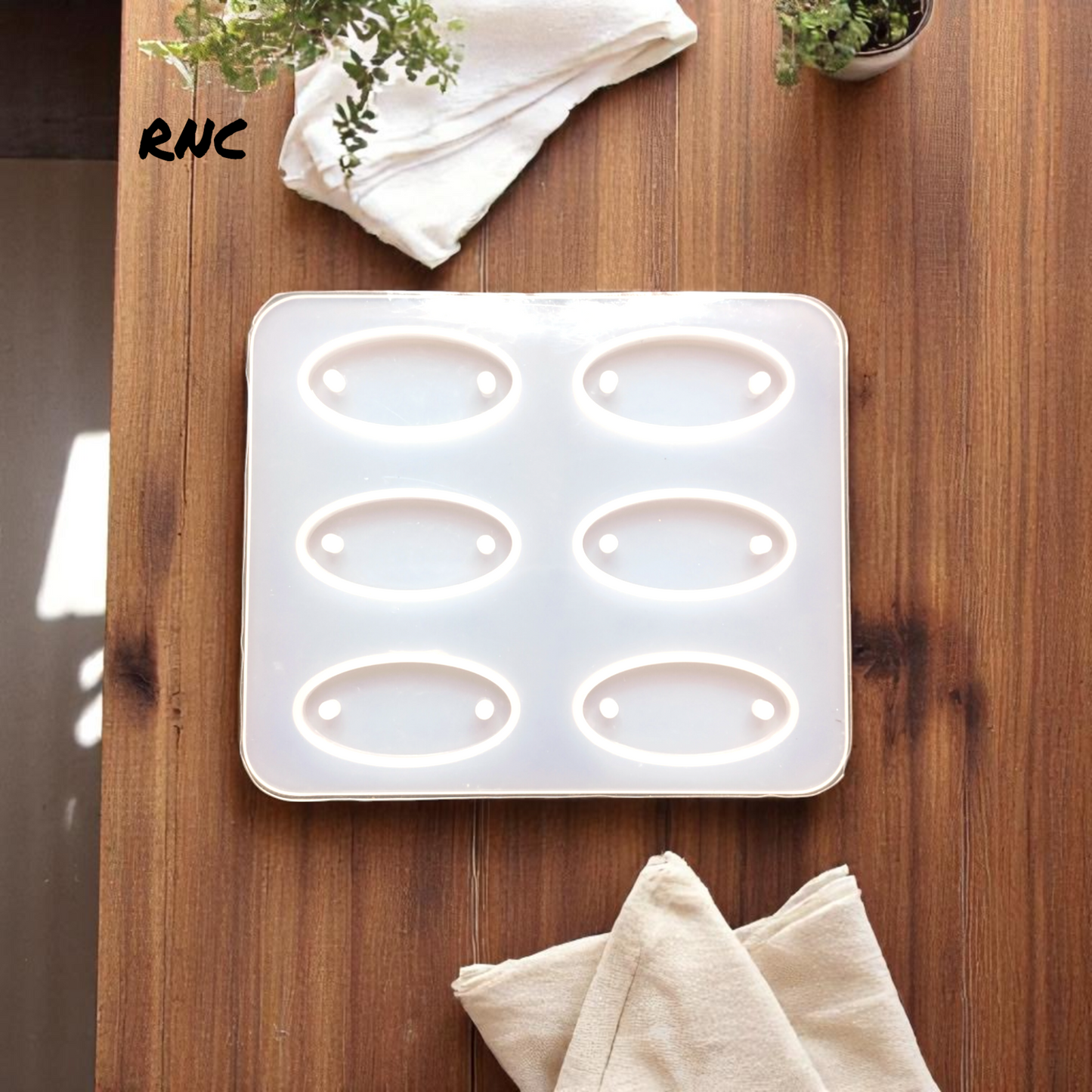 6 IN 1 Rakhi Small Oval Mould