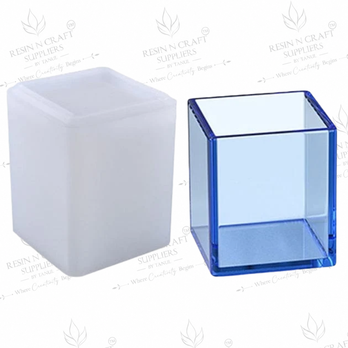 Square Pen Stand & Planter D01 Mould (86802)
