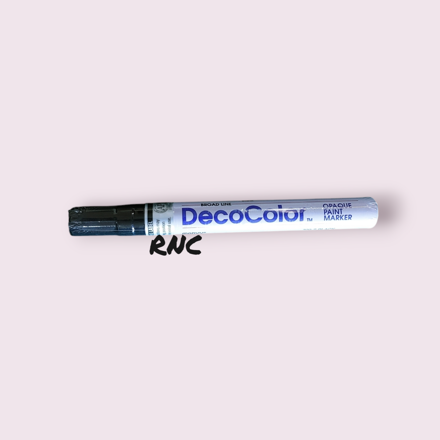 Black Deco Color Broad Line Opaque paint Marker