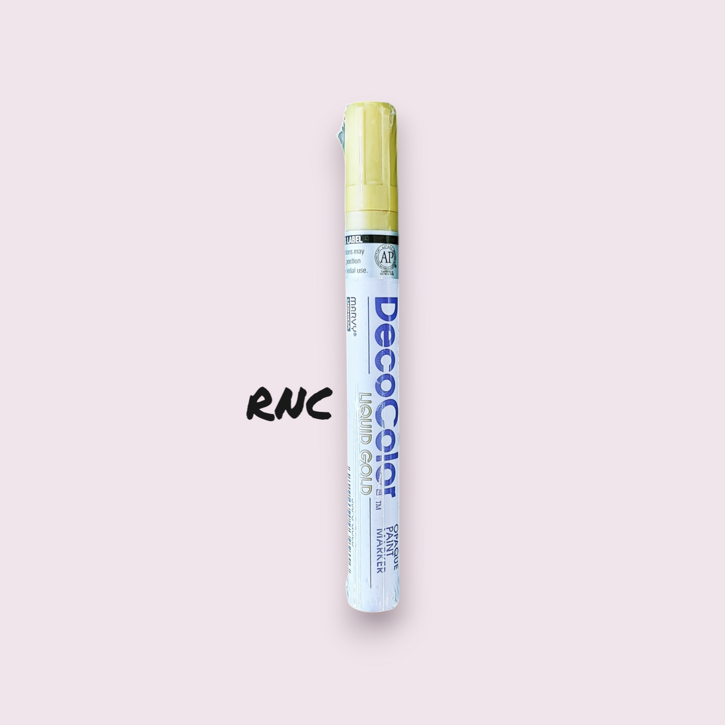 RRI07444 Gold Deco Color Broad Line Opaque paint Marker