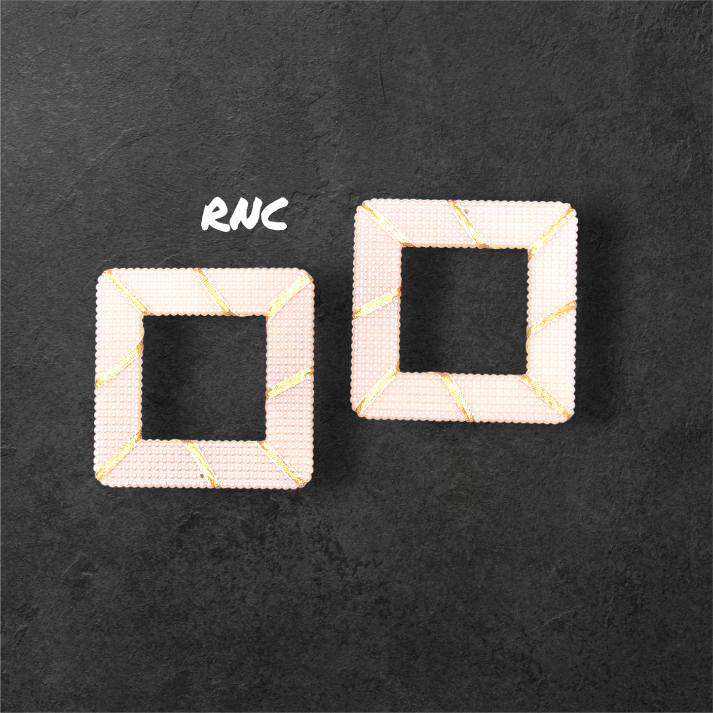 (HD233) Small Moti Design β Square 4"