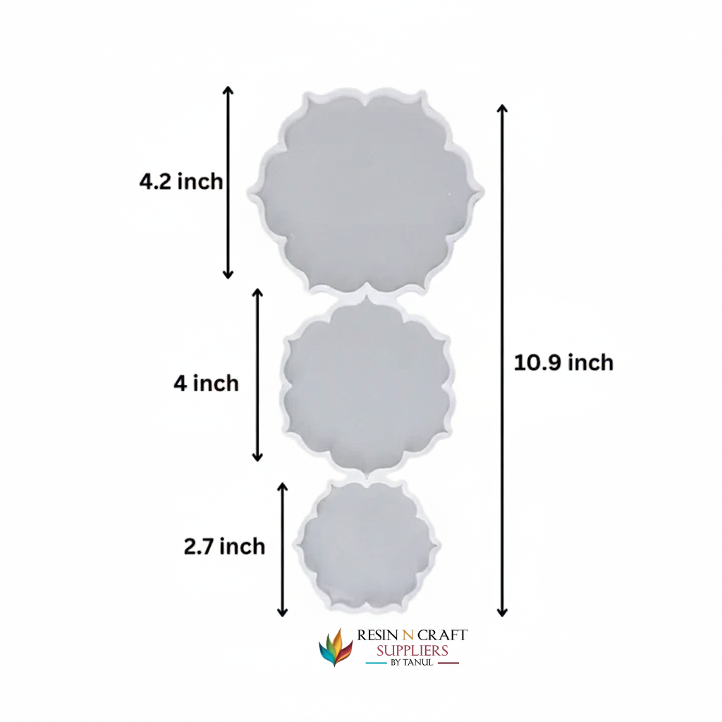 3D Flower Mould 3 In 1
