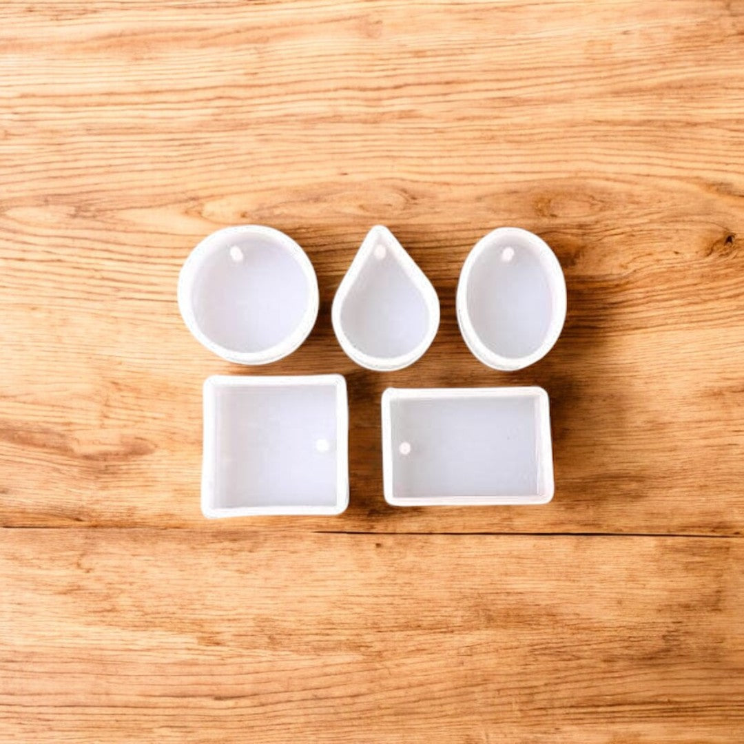 5 pc set Pendant / Keychain mould