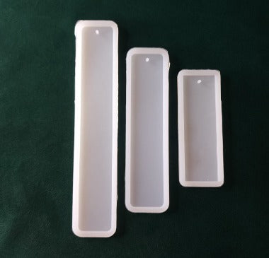 3pc Rectangle Bookmark moulds Combo