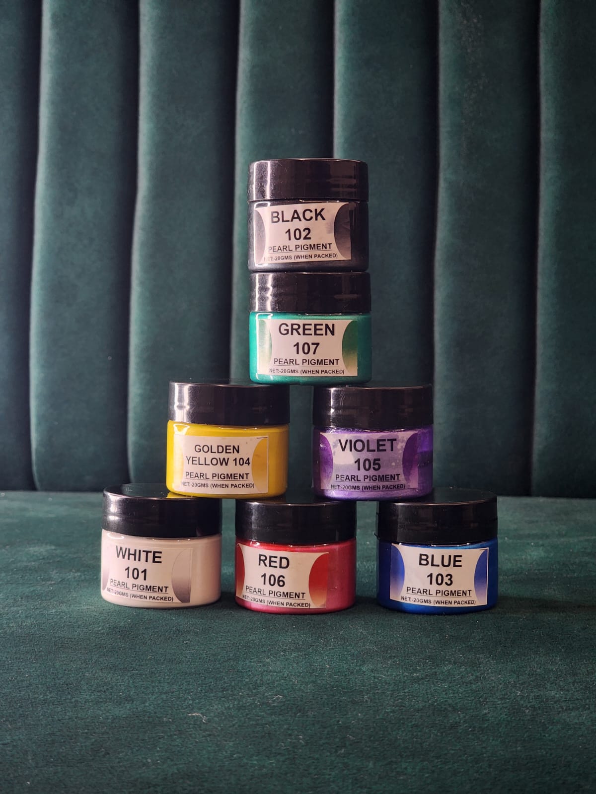 Pearl Opaque Pigment Combo set of 7 pc