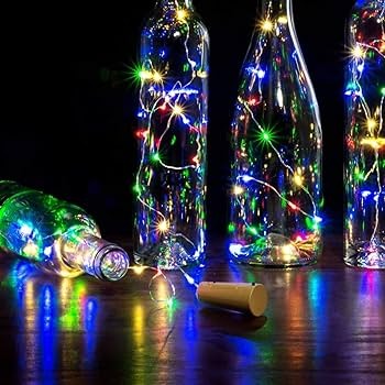 Multi Color Cork Light / Fairy Light