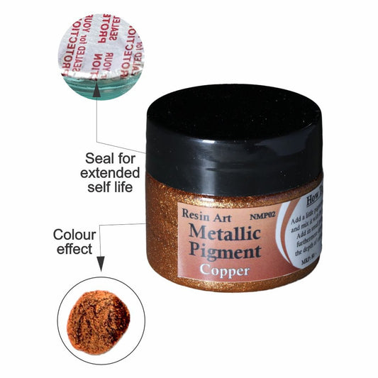 Copper Metallic Pigment (20 Gram)