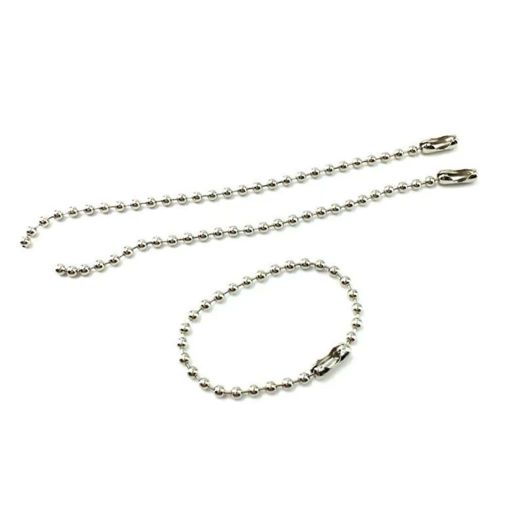 Chain for Keyrings β Shiny Silver