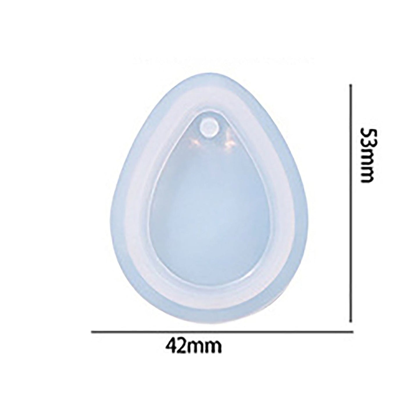 Drop Shape Keychain & Pendant Mould