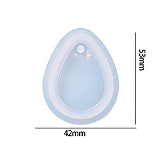 Drop Shape Keychain & Pendant Mould