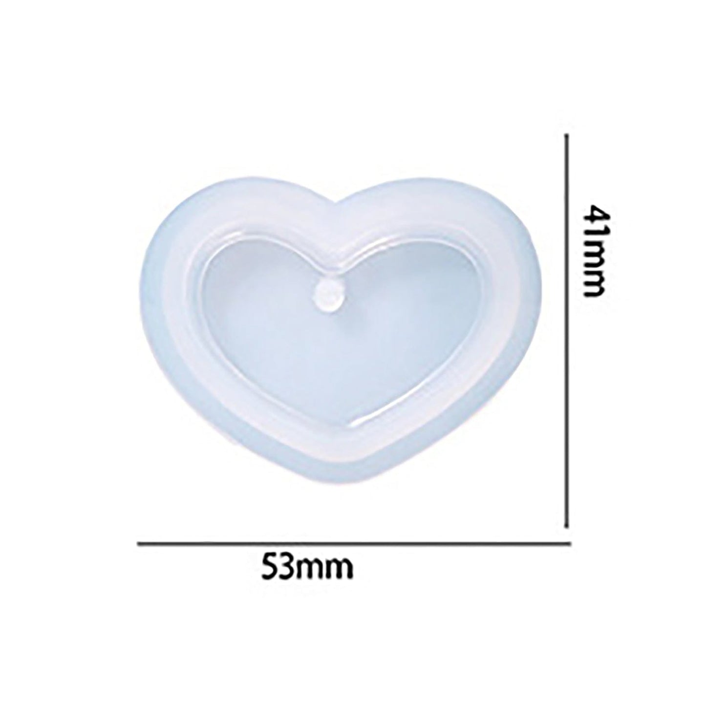 Small Love Shape Keychain & Pendant Mould