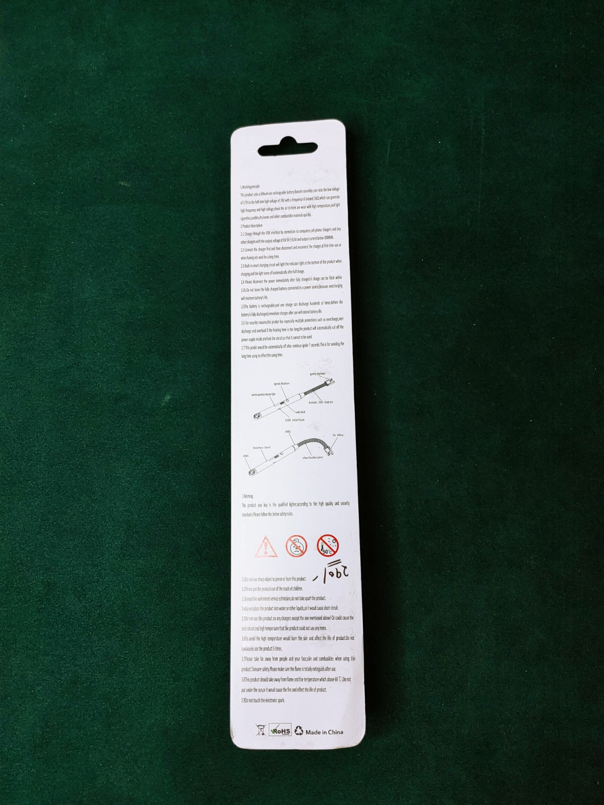 Electric Arc BBQ Lighter β Rechargeable & Flexible