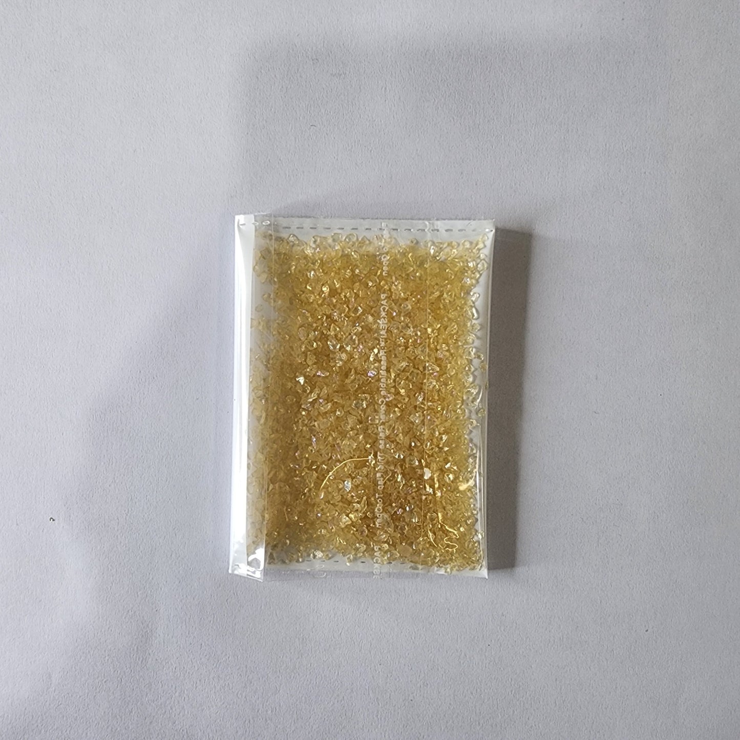 HBR 8 D/1 Shinny Yellow Crystal Electroplated Color Chips