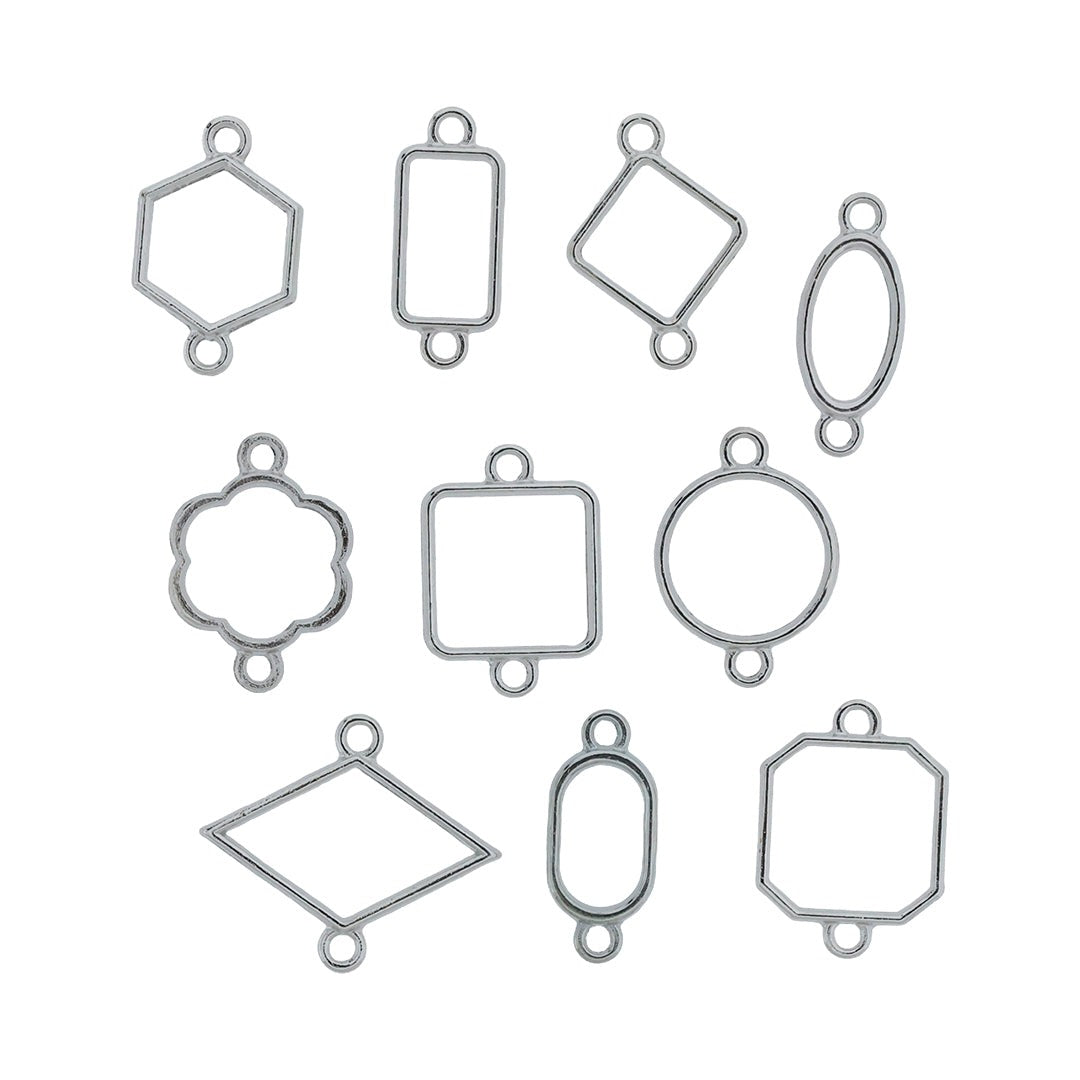 BZ180 – 10 In 1 Rakhi Bezels Set – Silver Finish
