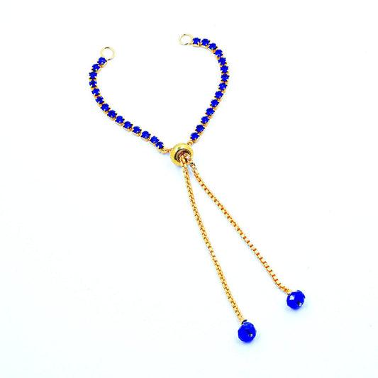 JM069C02 Bracelet Rakhi Chain No 5 - BLUE