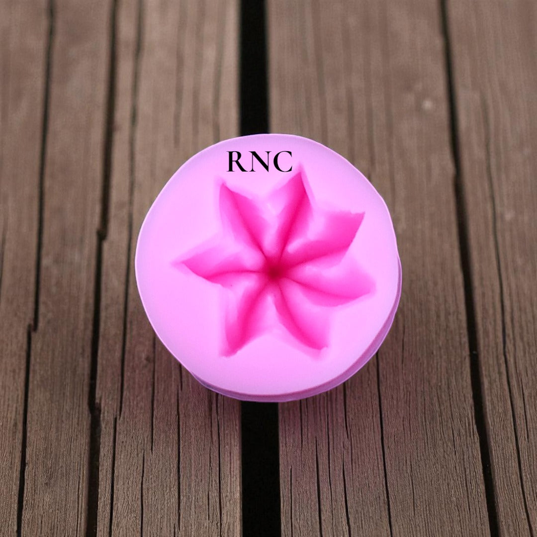 Pink 3D Flower Silicone Mould