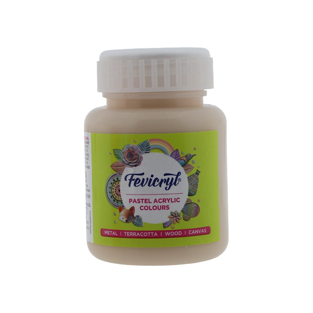 Fevicryl Pastel Acrylic Colour 100Ml - Cappucino Brown