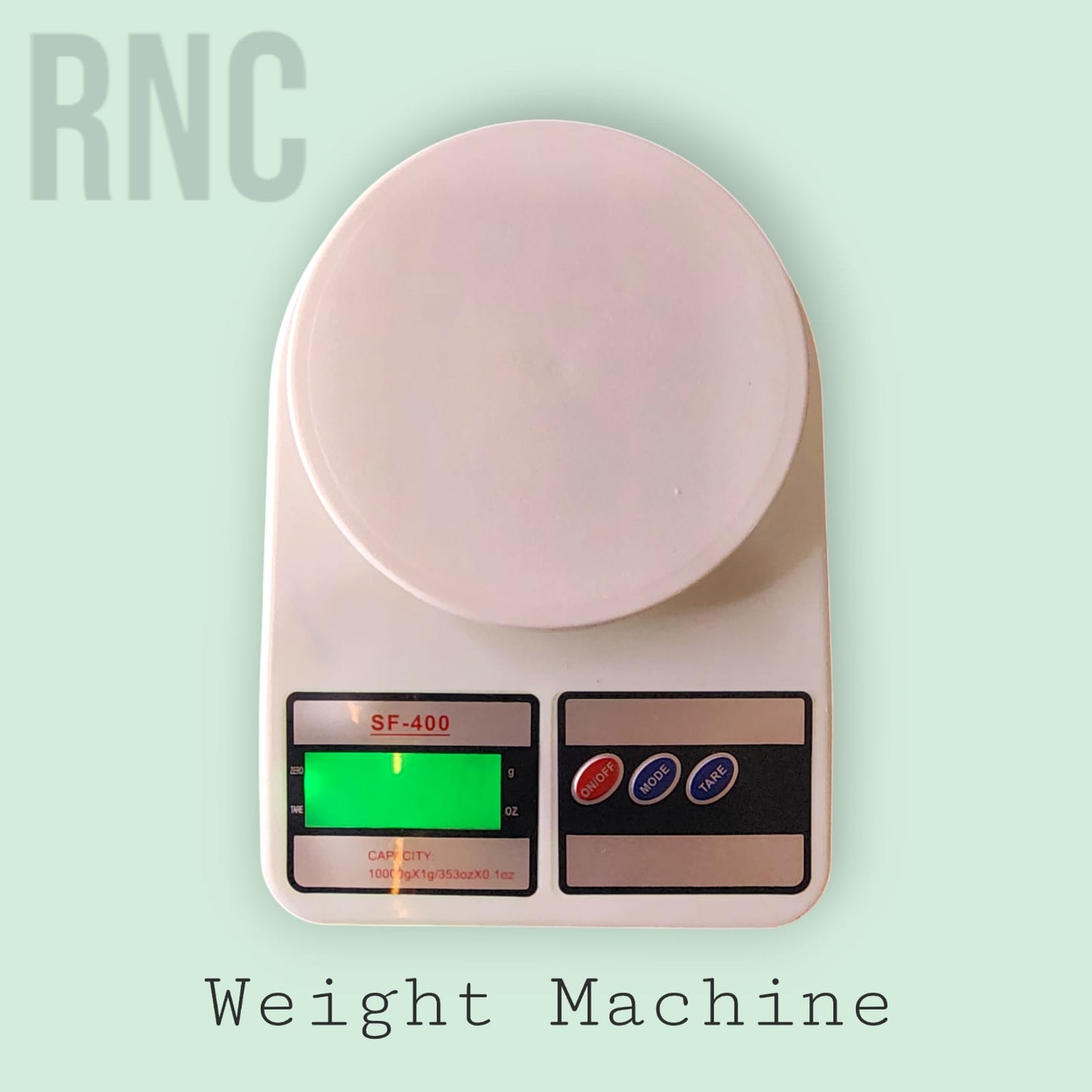 Electronic Weighing Scale (Round) (Weight Machine)