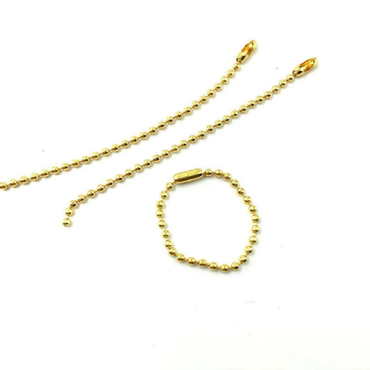 Chain for Keyrings – Shiny Gold