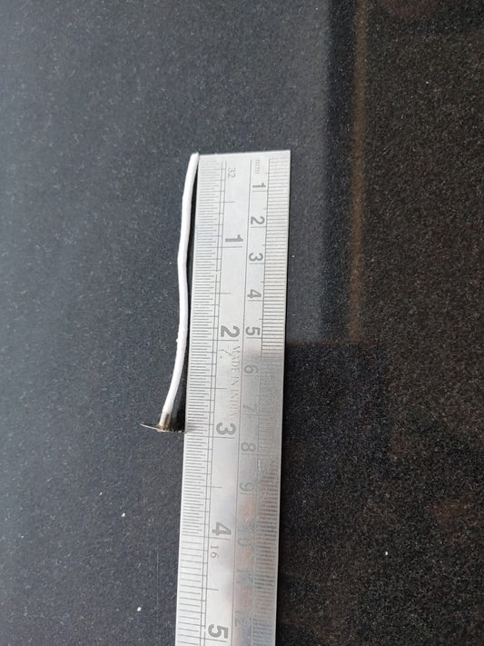 03" Pre Waxed Cotton Wicks For Candle Making (pack of 20 pcs)