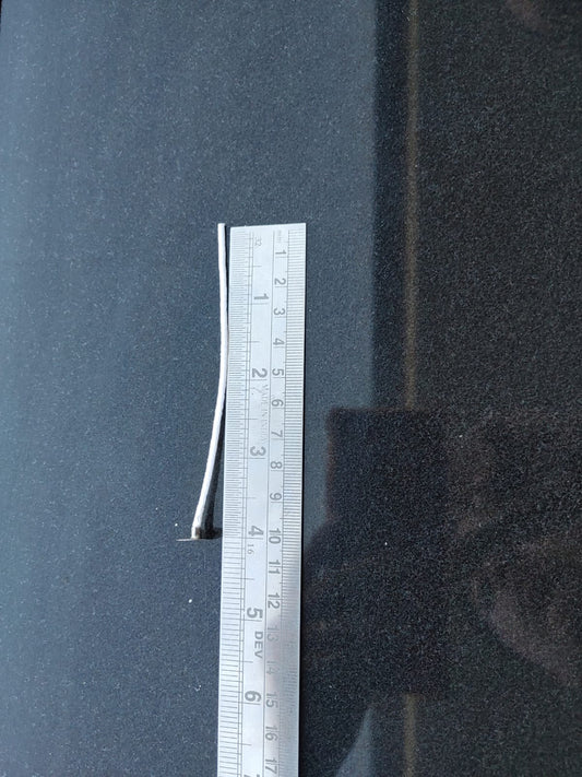 04" Pre Waxed Cotton Wicks For Candle Making (pack of 20 pcs)