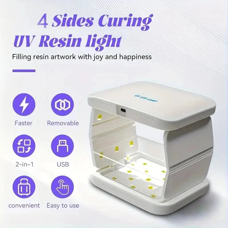 4-Way LED UV Resin Curing Lamp