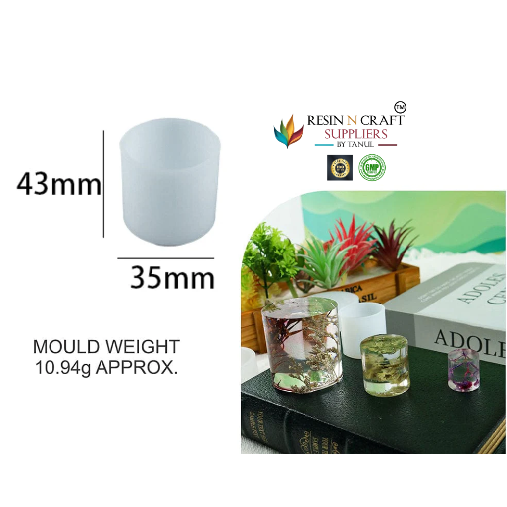 Cylinder Candle Mould (RSM0190M)
