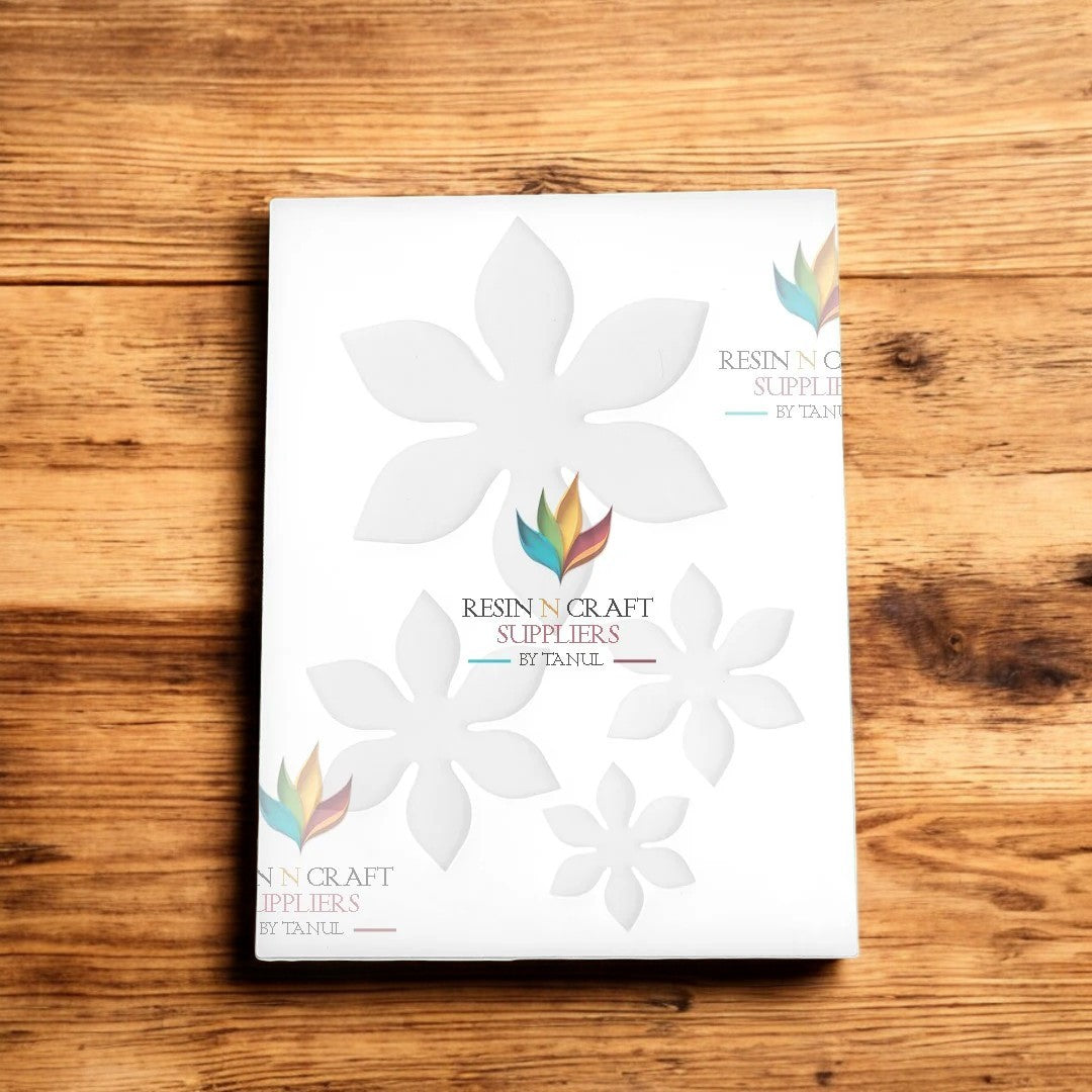 3D Flower 4 PC Mould