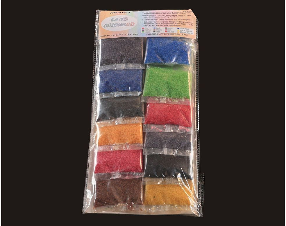 12 In 1 Coloured Sand