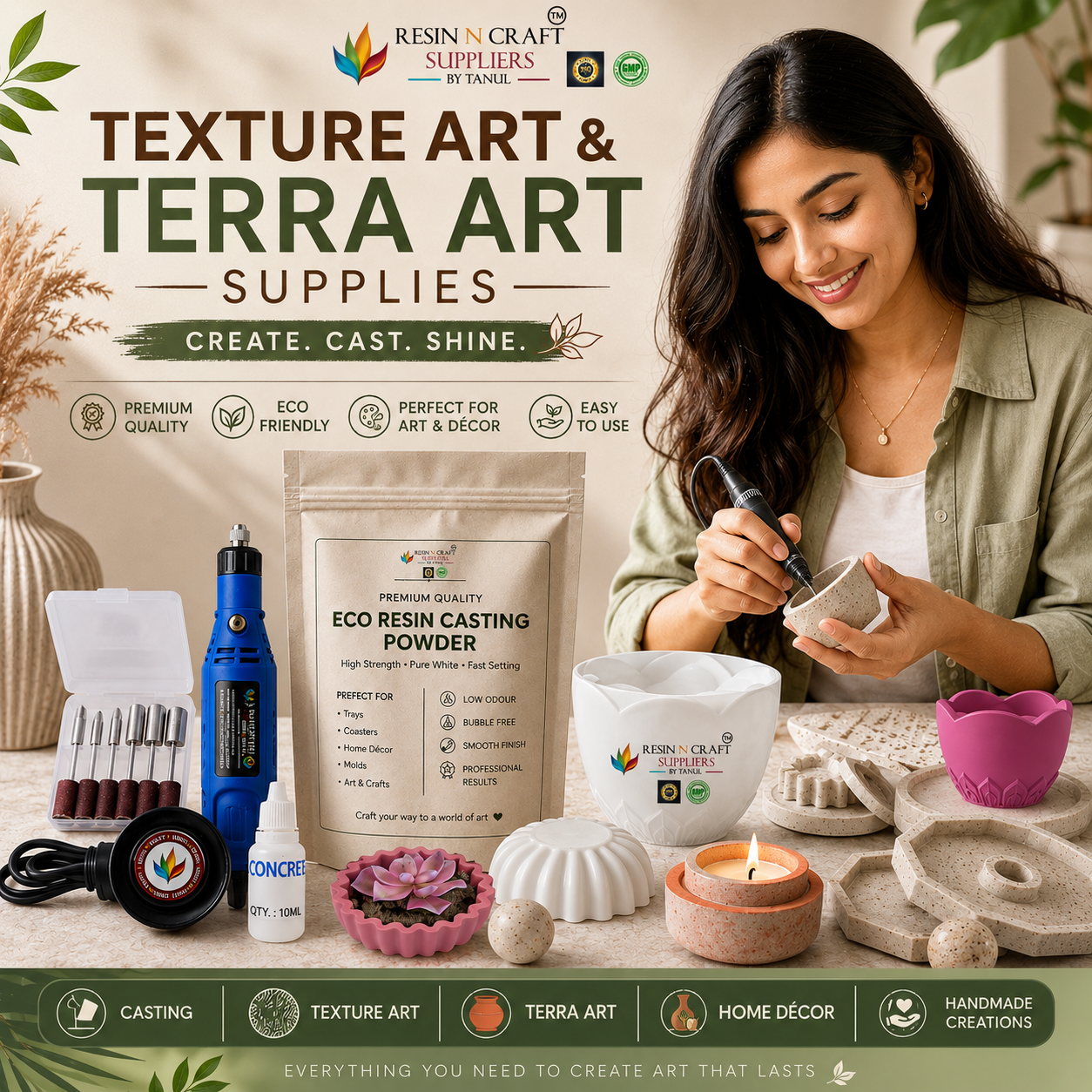 Texture Art & Terra Art Supplies
