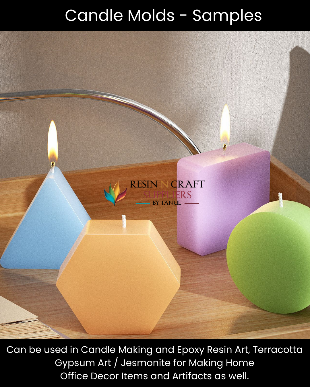 Triangle Candle Mold